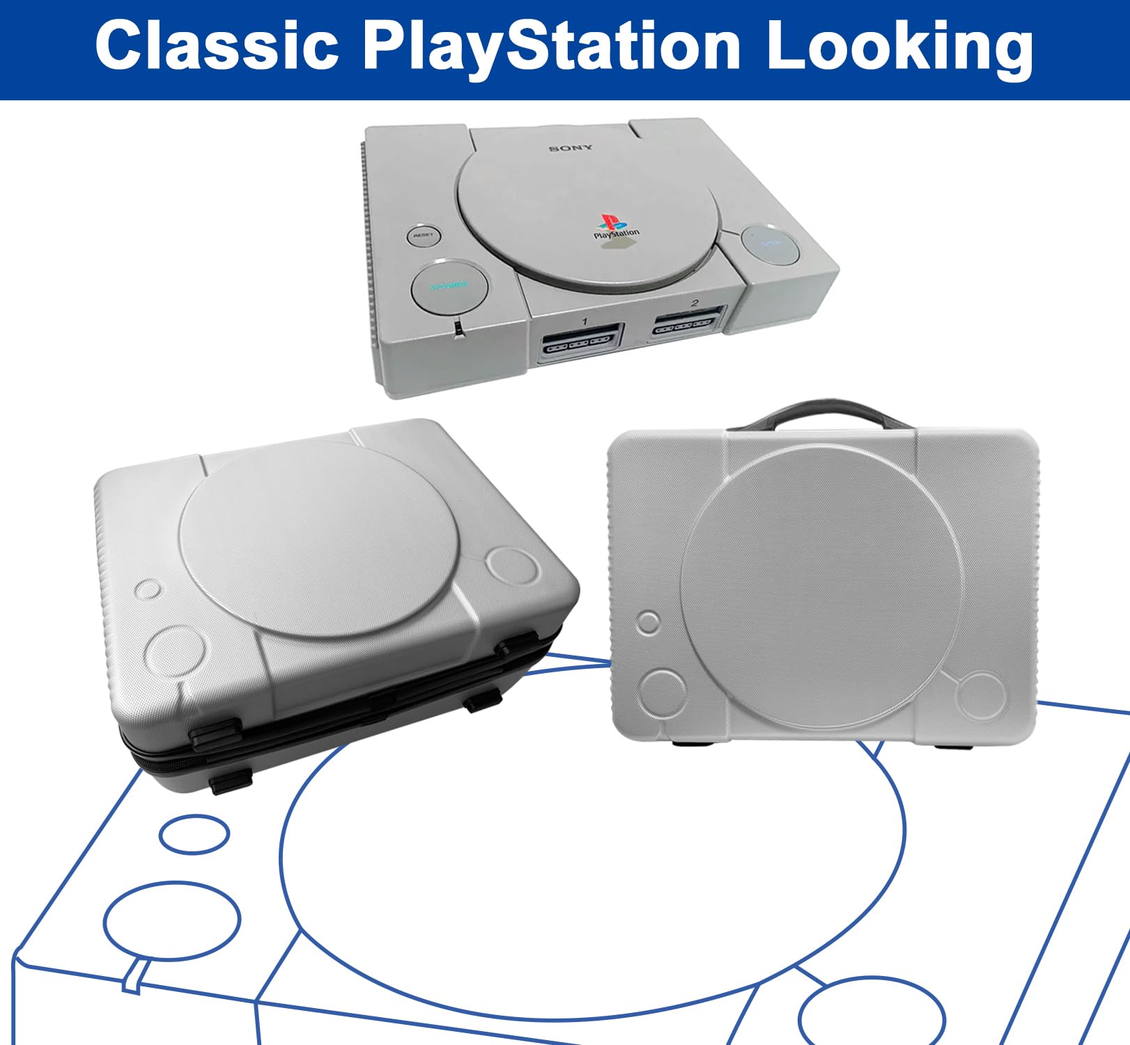 Amazon.com: ALIENERGY PS5 Carrying Case for PlayStation 5 Console