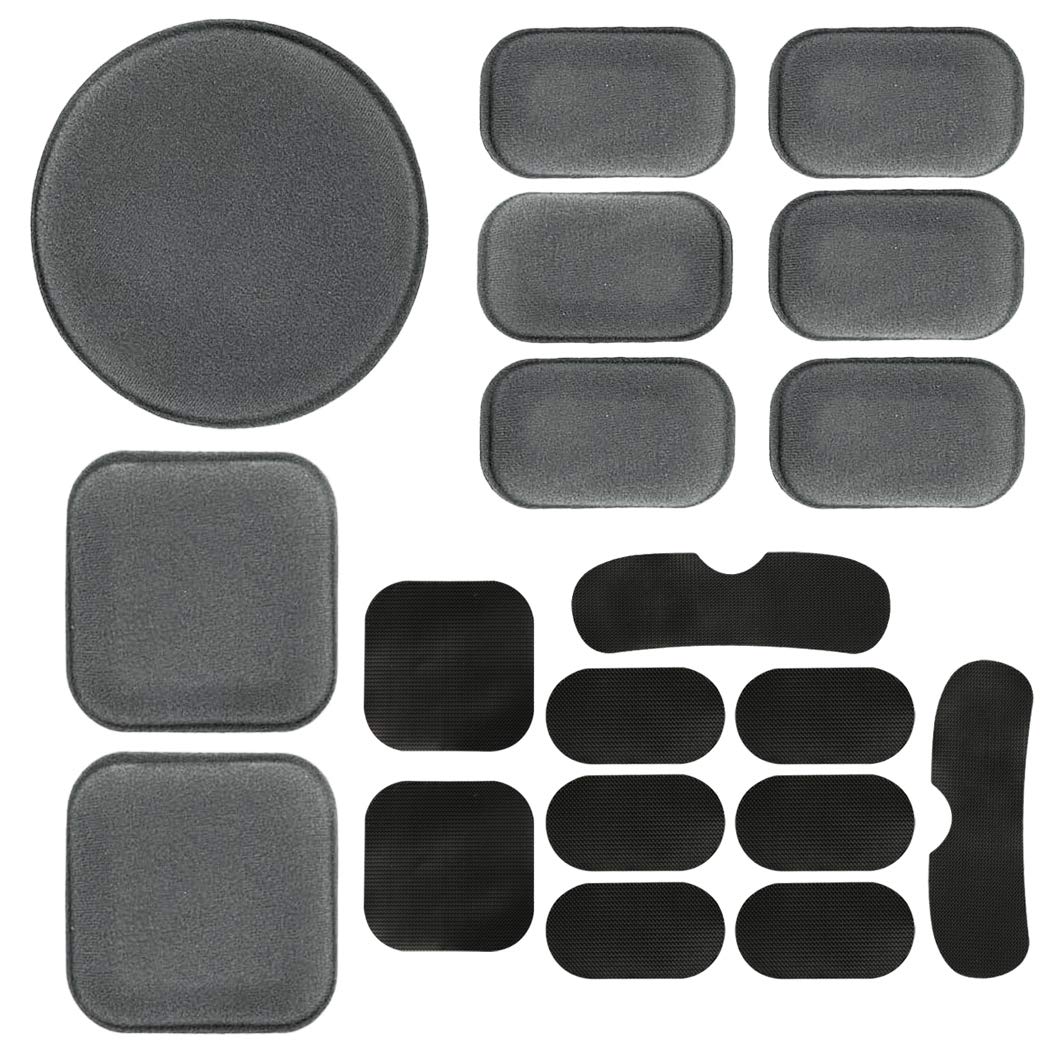 Aoutacc Universal Airsoft Helmet Pads, Helmet Replacement Foam Padding Kits Set Accessories Mats for Fast/Mich/ACH/USMC/PASGT Helmet