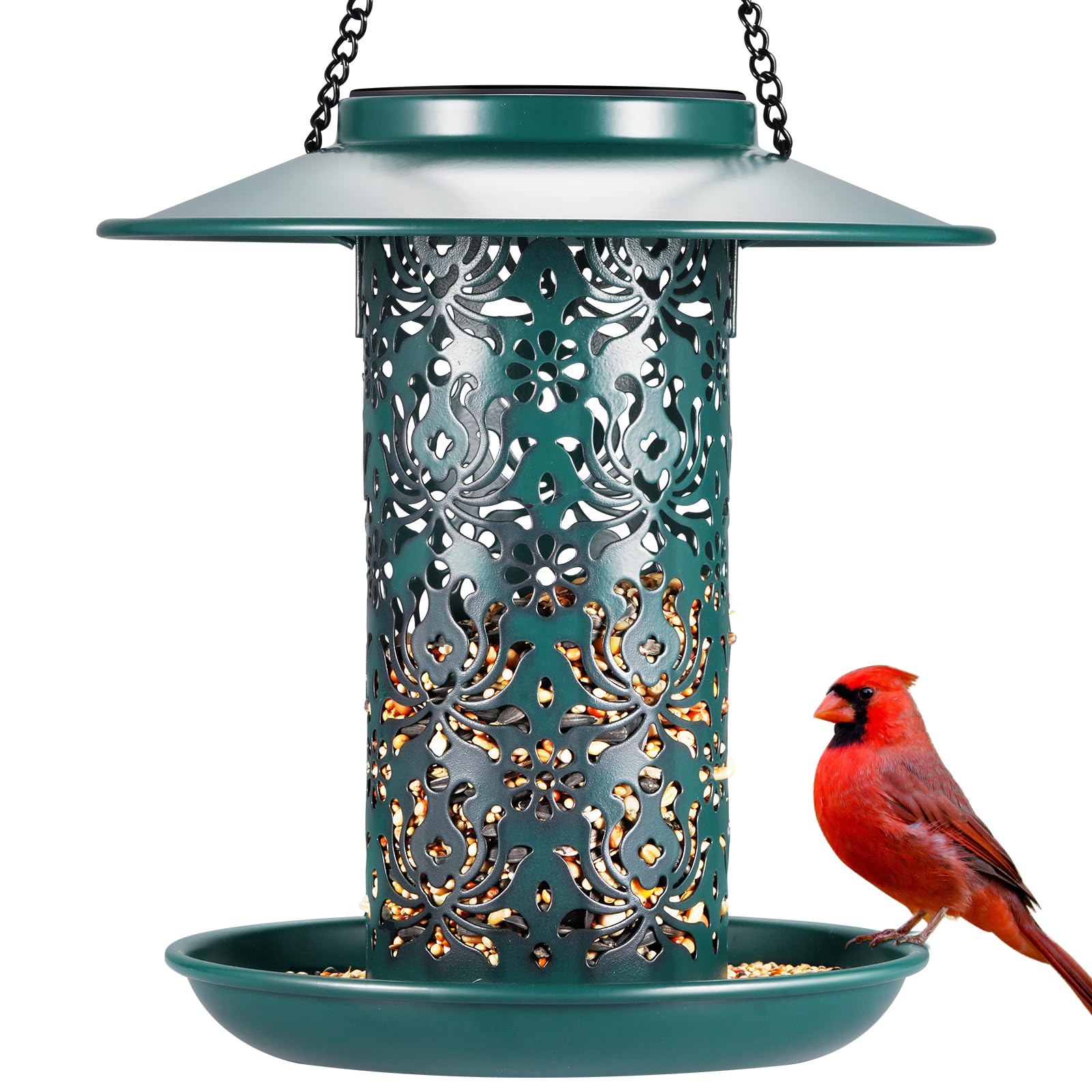 Solar Bird Feeder - Lantern & Gift for Bird Lovers -8 Solar Bird Feeder - Lantern & Gift for Bird Lovers -8