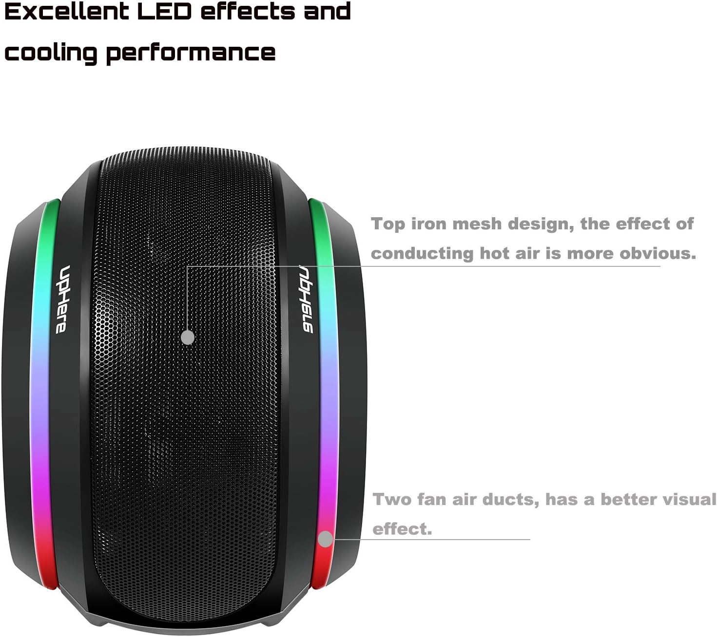 کولر هوایی CPU150ARGB با عملکرد بالا CCF150ARGB ...