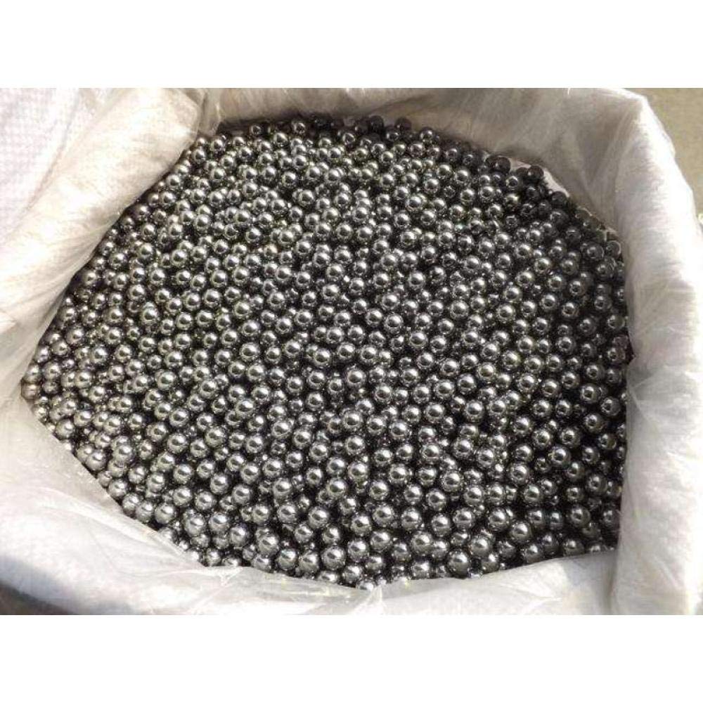 Boule en acier inoxydable 304 1 1,5 2 3 4 5 6 7 8 9 Boule en acier inoxydable solide de précision de 10 mm-6,5 mm 438 grains par catty