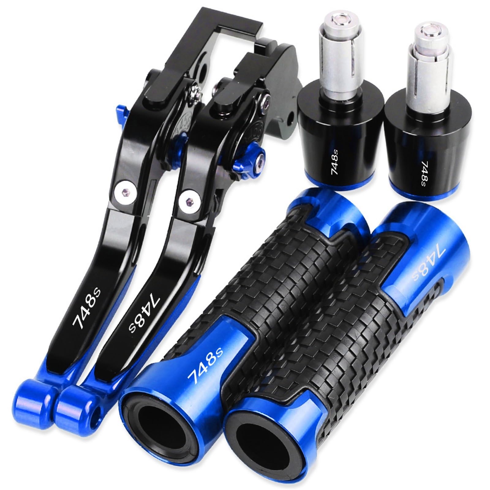 Leviers d'embrayage de frein pour DUCATI 748S (1999-2003) avec poignées de guidon de couleur 6