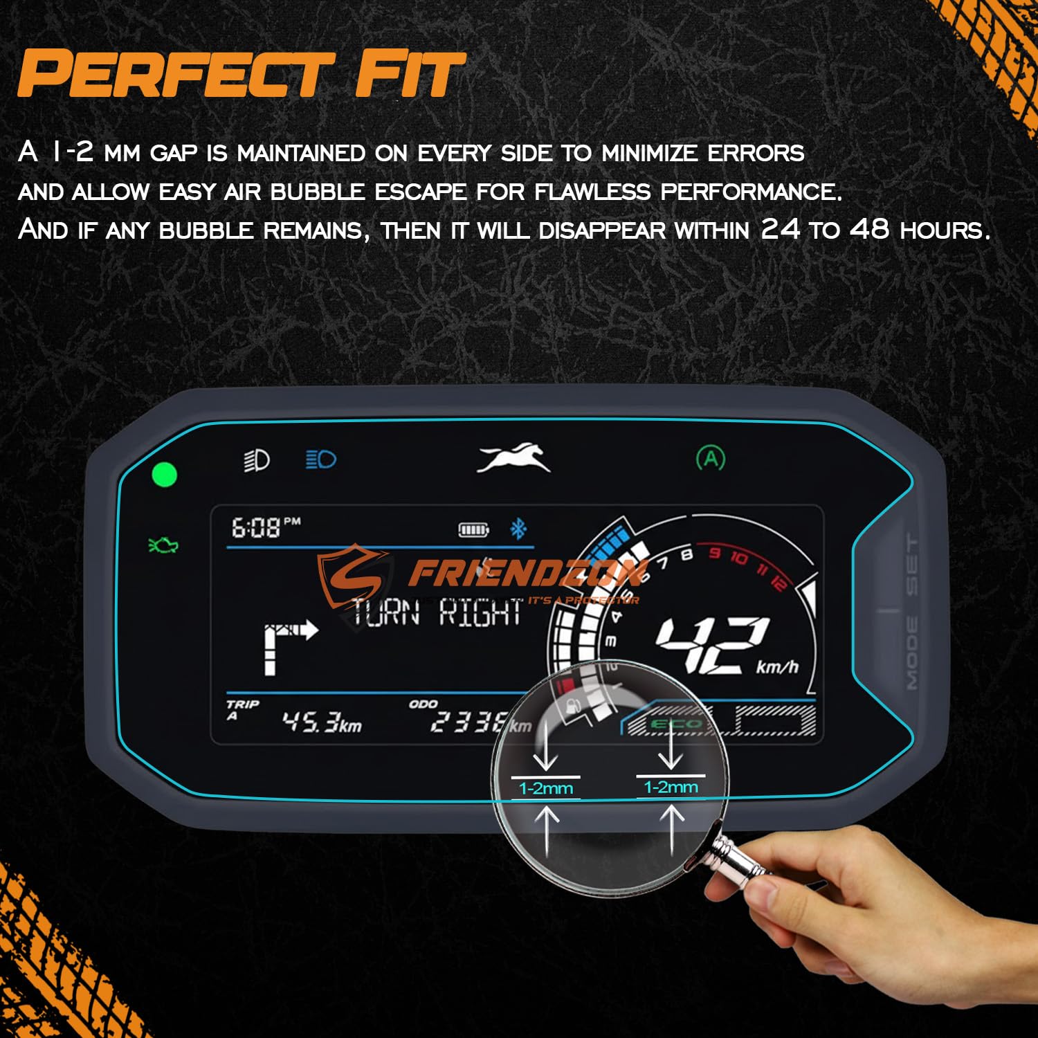 FriendZon Screen Guard For TVS JUPITER 125 DT SXC Scooter 2025 |  Anti-Bubble | Scratch Resistant | HD Clear | TFT Instrument Console  Protector | 2025 Speedometer Accessories | [Not Tempered Glass] (Pack of 1)  : Amazon.in: Electronics