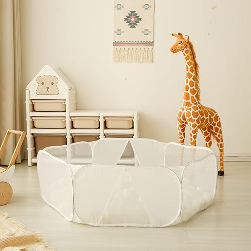 Miniatura 4 de GOGOSO Bolitas para niños, gran tienda de campaña desplegable con bolsa de almacenamiento con cremallera para bebés, niñas, niños, gatos, perros,