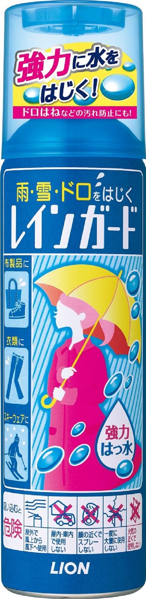 LIONRainguard Water repellent spray for clothing and fabric products Waterproof 180ml