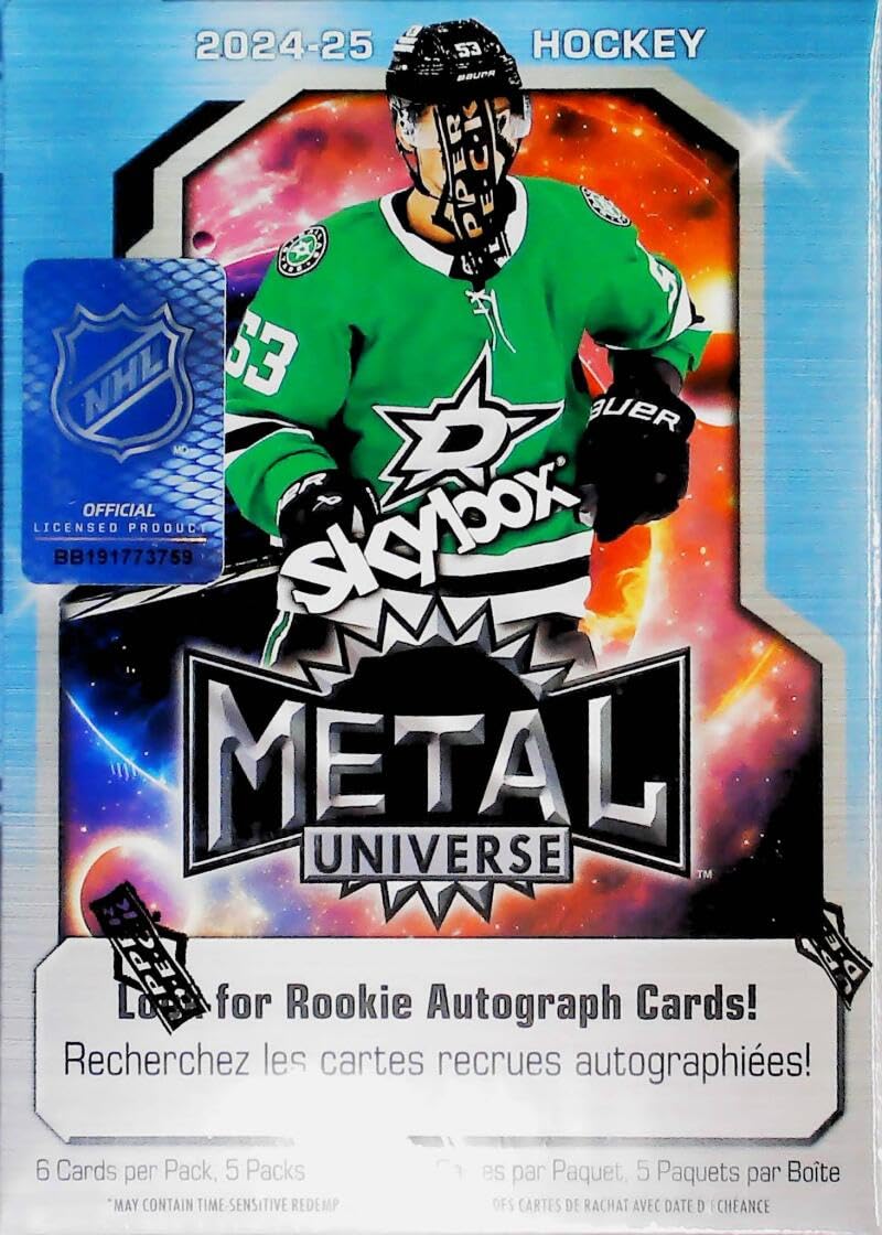 Amazon.com: Upper Deck 2024-25 NHL Skybox Metal Universe
