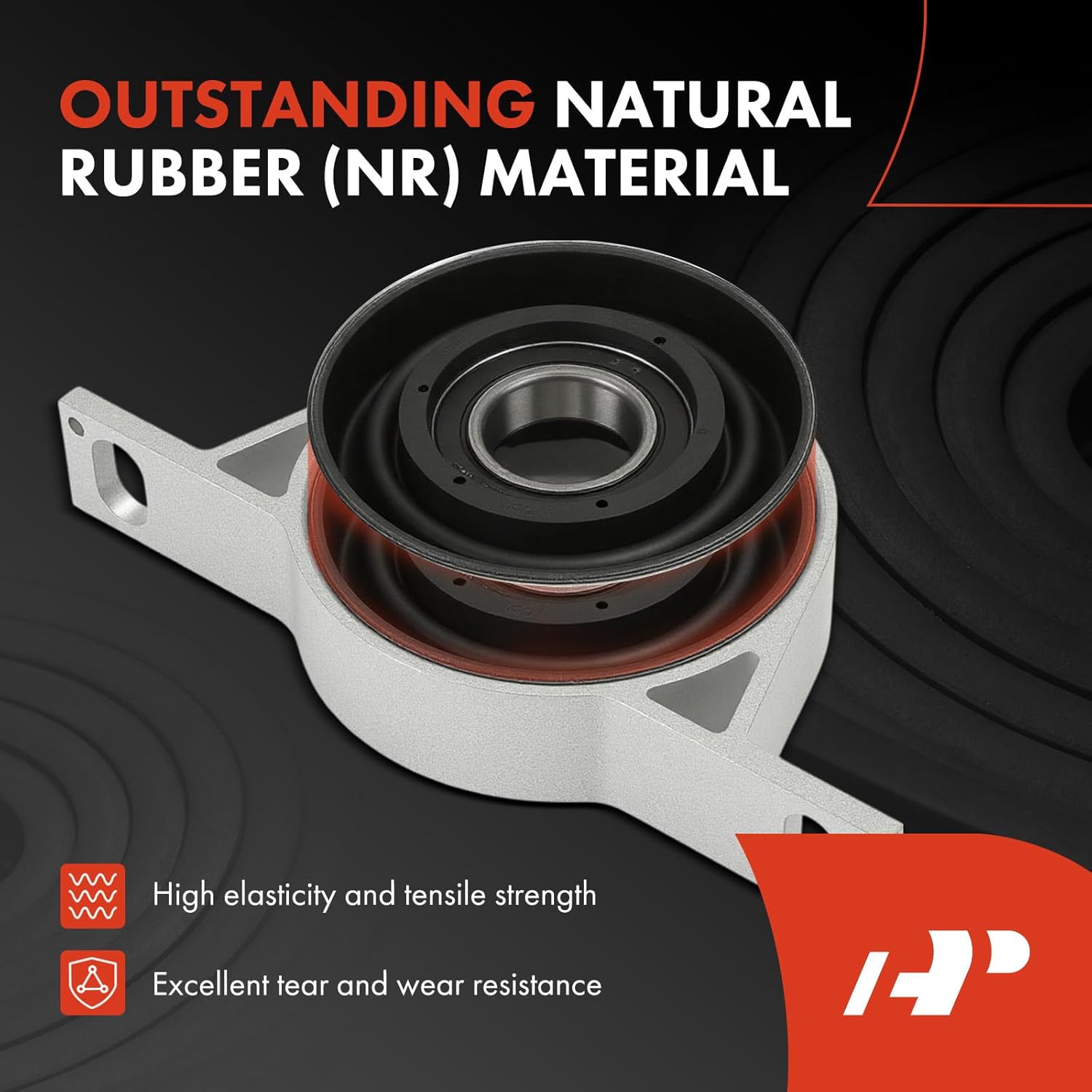 A-Premium Front Rear Drive Shaft Center Support Bearing Compatible with Cadillac SRX 2010-2016, AWD, Driveshaft Carrier Bearing