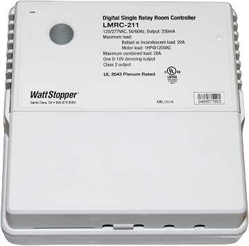 Wattstopper LMRC-211 Digital Single Relay Room Controller