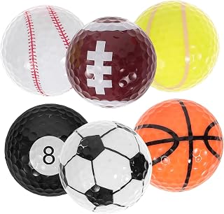 Toddmomy 1 Set golf balls exercise supply all plastic balls golfing ball compact practicing ball golf practicing balls golf stuff gift box gift ball sports ball mini synthetic rubber