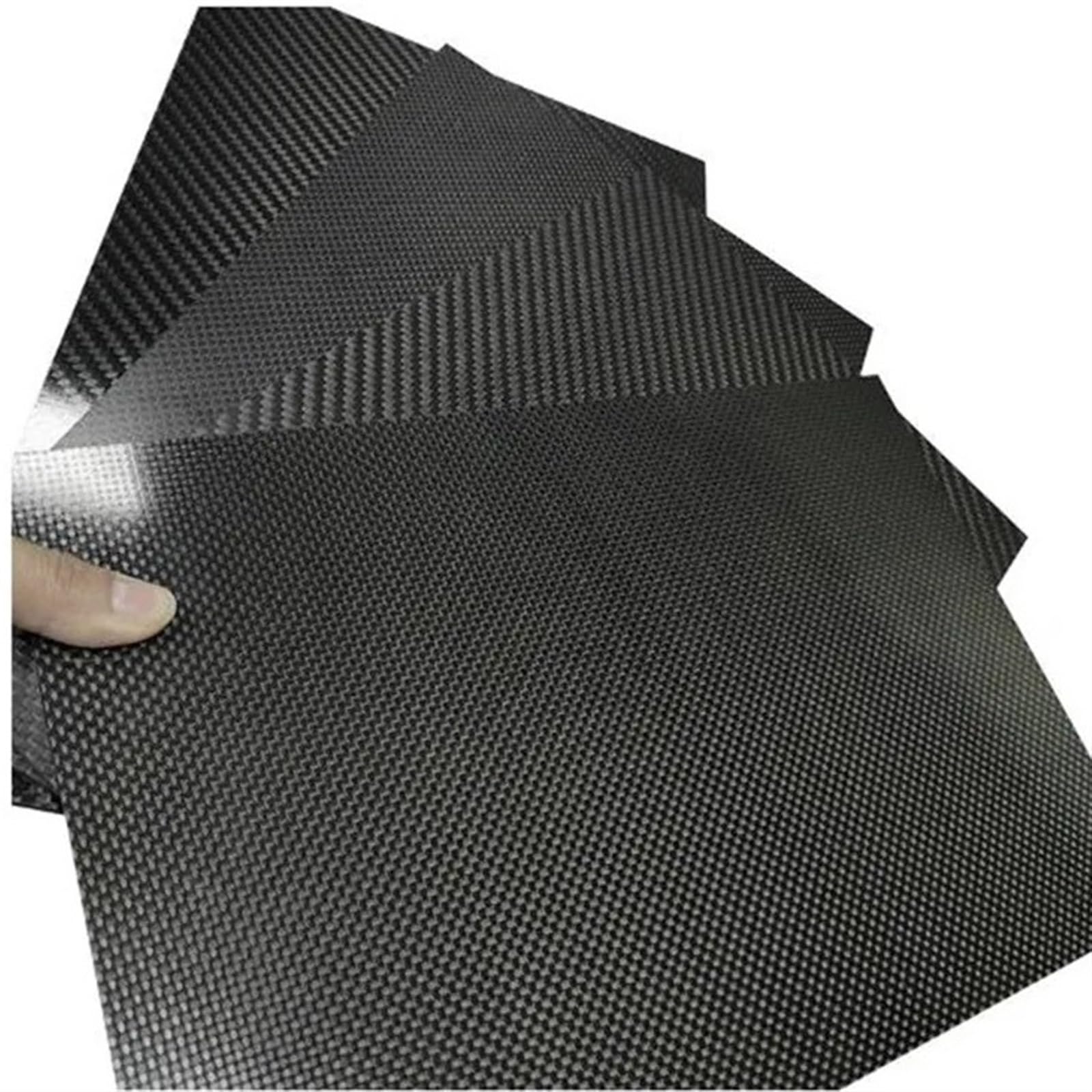 1pcs 165X 200mm 3K High Hardness Carbon Fiber Board Carbon Fiber Sheet 0.5mm-6mm Thickness Carbon Fiber Model Material 3k Carbon Fiber(1.0mm Plain Matte)