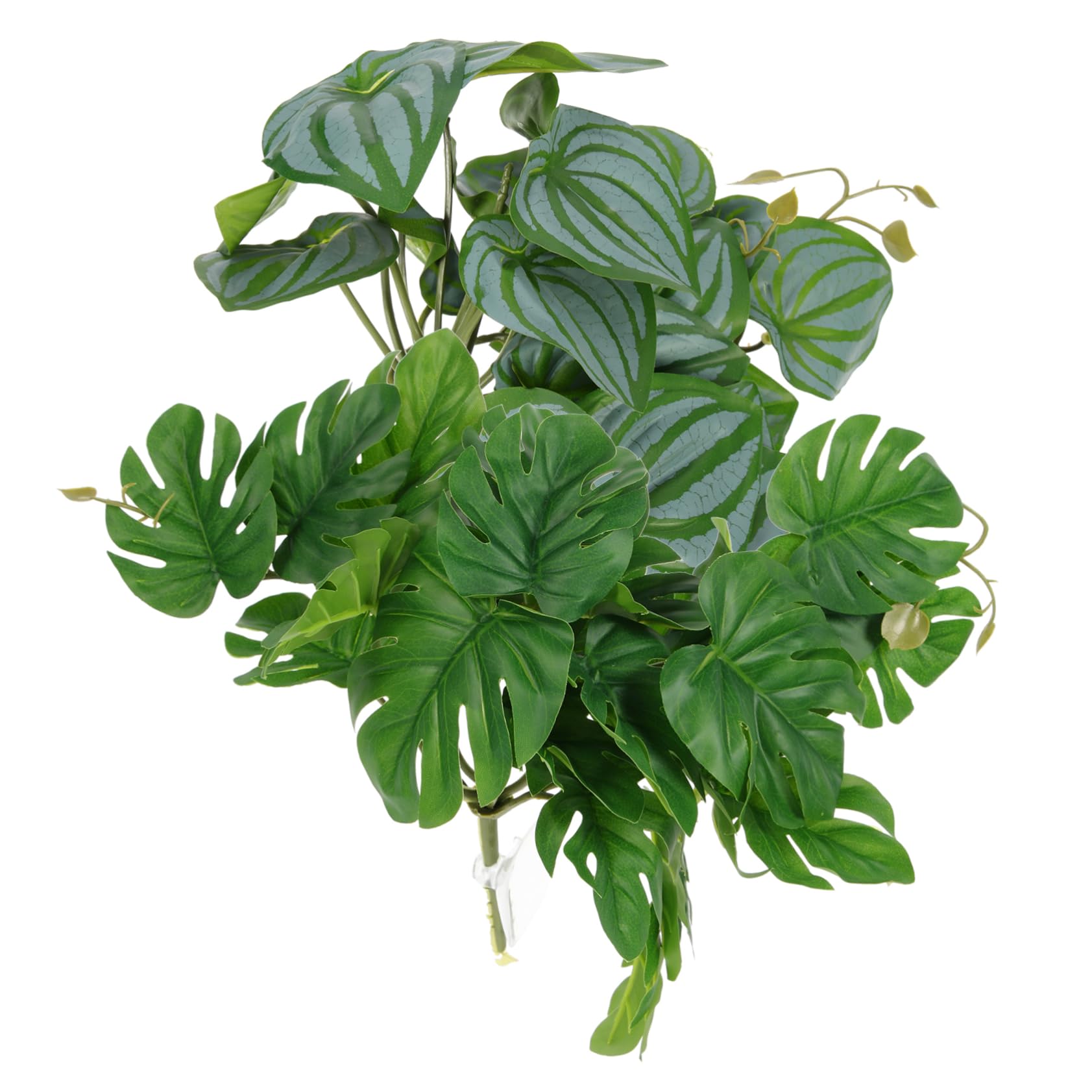 POPETPOP 5 Juegos De Plantas Artificiales Decorativas para Acuario Realistas para Camaleón Gecko Y Lagarto (2 Unidades X 5)