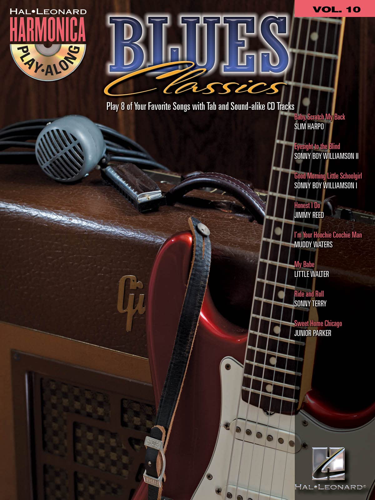 Blues Classics Harmonica Play-Along Volume 10 + CD