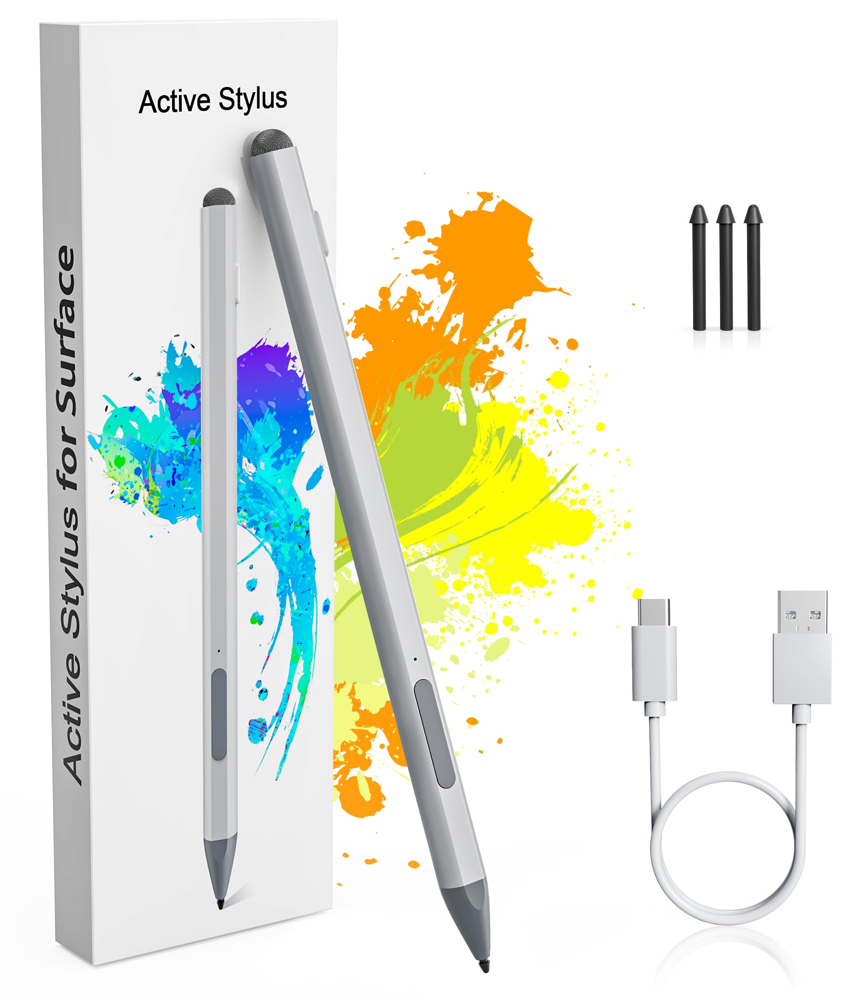 Surface Slim Pen Stylus Pen For Microsoft Surface 4096 Tilt