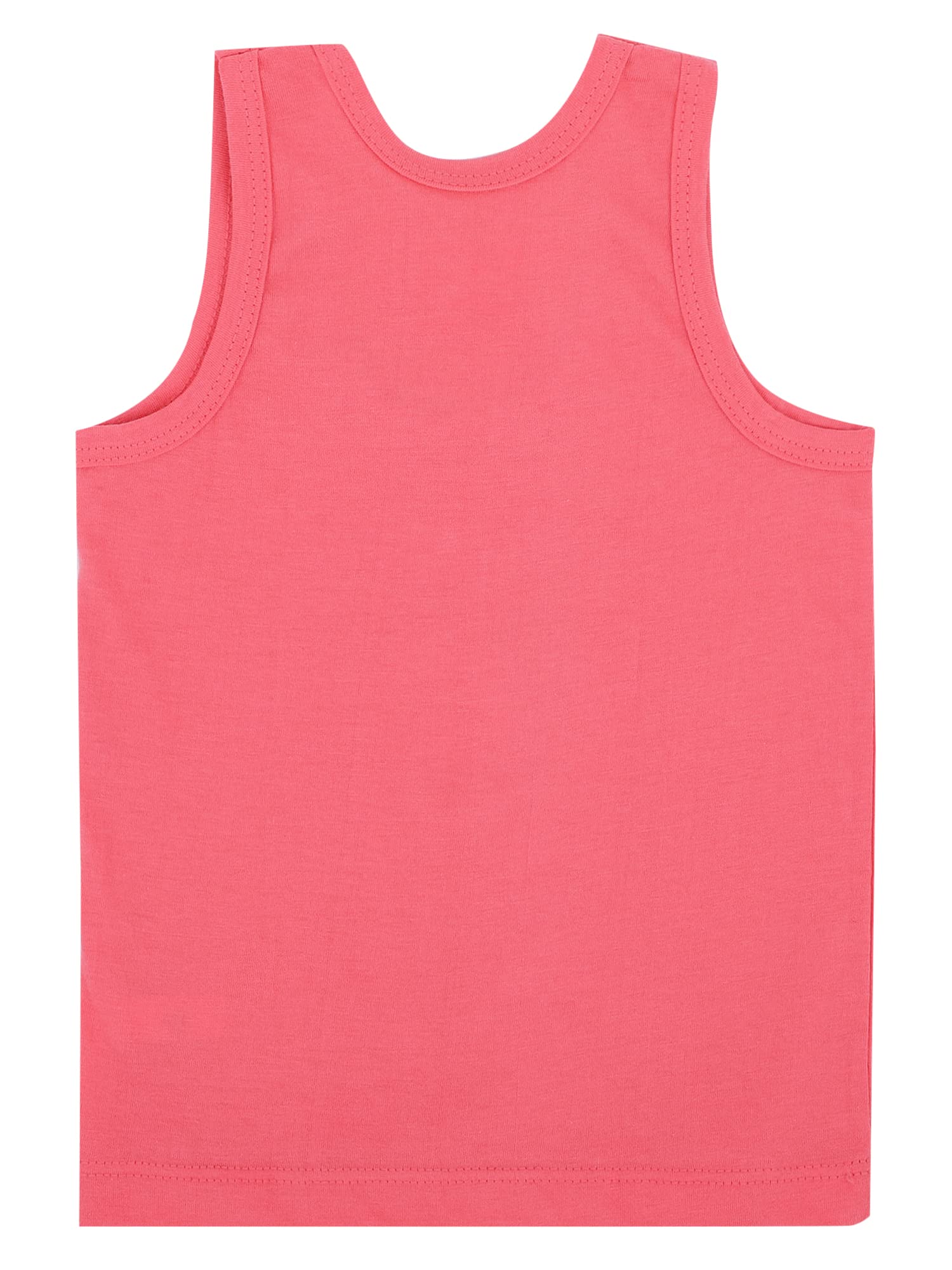 BODYCARE Boys Cotton Regular Fit Vest Round Neck Sleeveless Pack of 6-Assorted 35 - Image 3 thumbnail