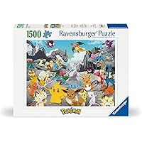 Ravensburger - Puzzle 1500 Pezzi Pokémon Classics​ | Puzzle Per Adulti E Tutta La