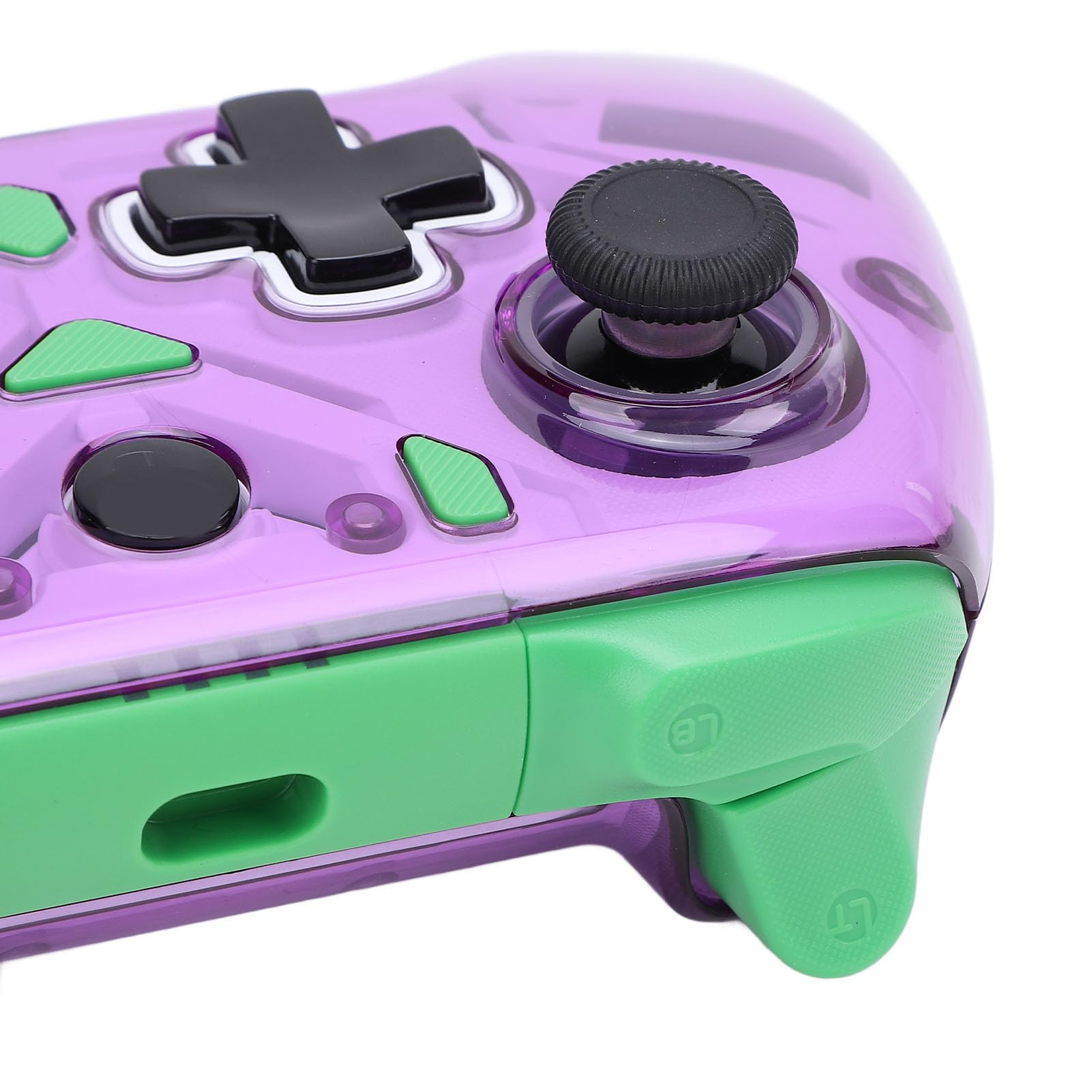 Interaktywny Kontroler Gier z Ekranem, Kontroler Gier z Efektem Halla na PC, IOS, Android, Joystick Gamepada, Czujnik Ruchu, światło RGB, Połączenie Bluetooth i 2.4G