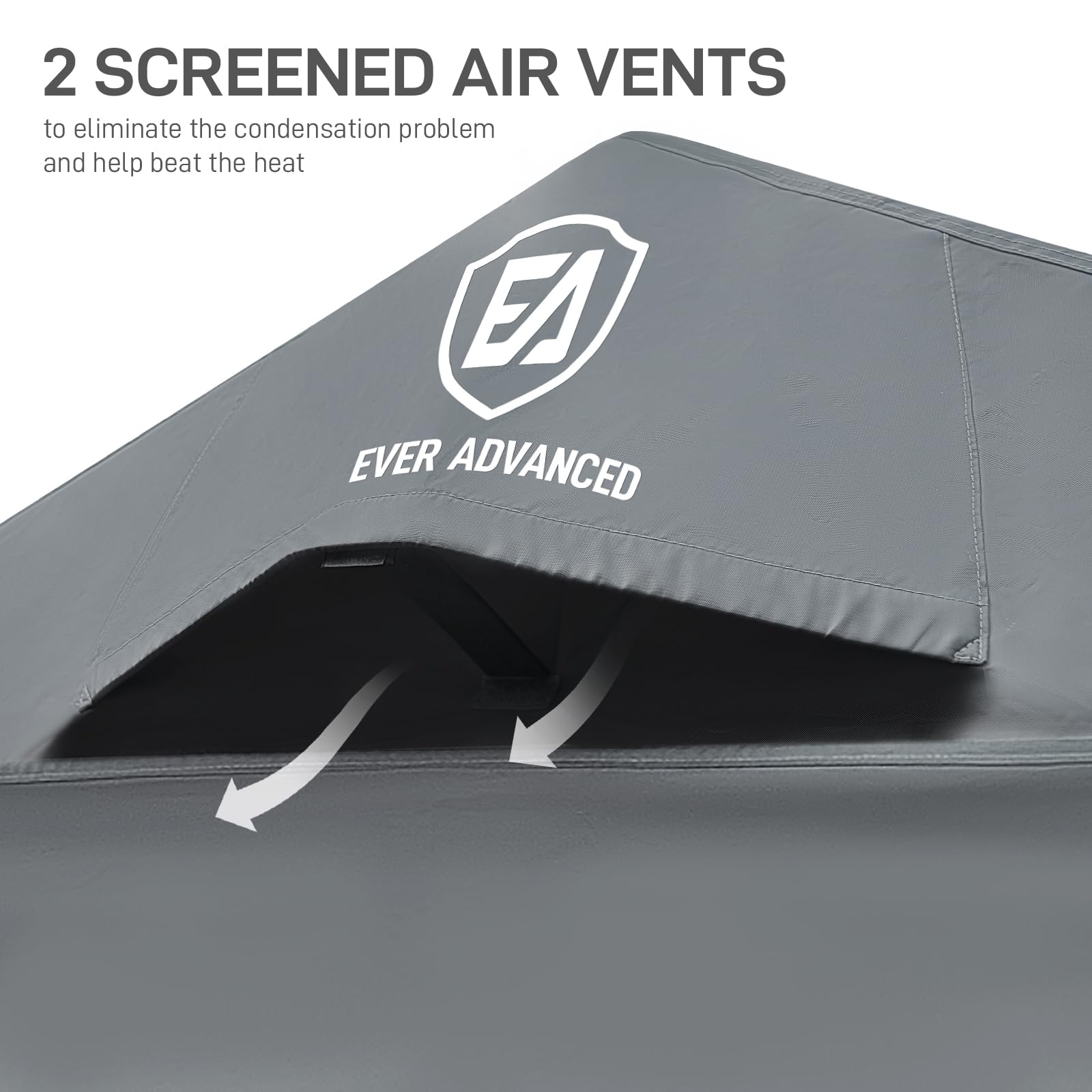 EVER ADVANCED Caseta para herramientas (120 x 180 x 165 cm, 3000 mm, resistente al agua)