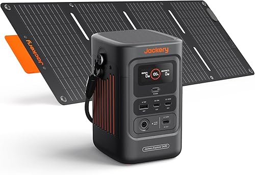 Miniatura 9 de Jackery Estación de energía portátil Explorer 300, batería de litio de reserva de 293 Wh, generador solar para exteriores, camping, viajes, caza,