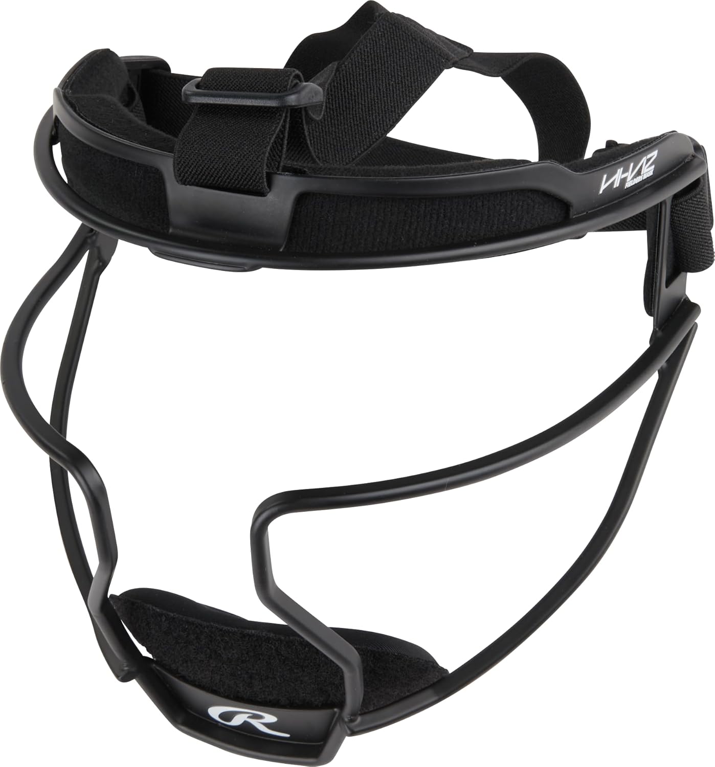 Rawlings | HI-VIZ Ultra Softball Fielder's Mask | Black/White | Adult & Youth Sizes