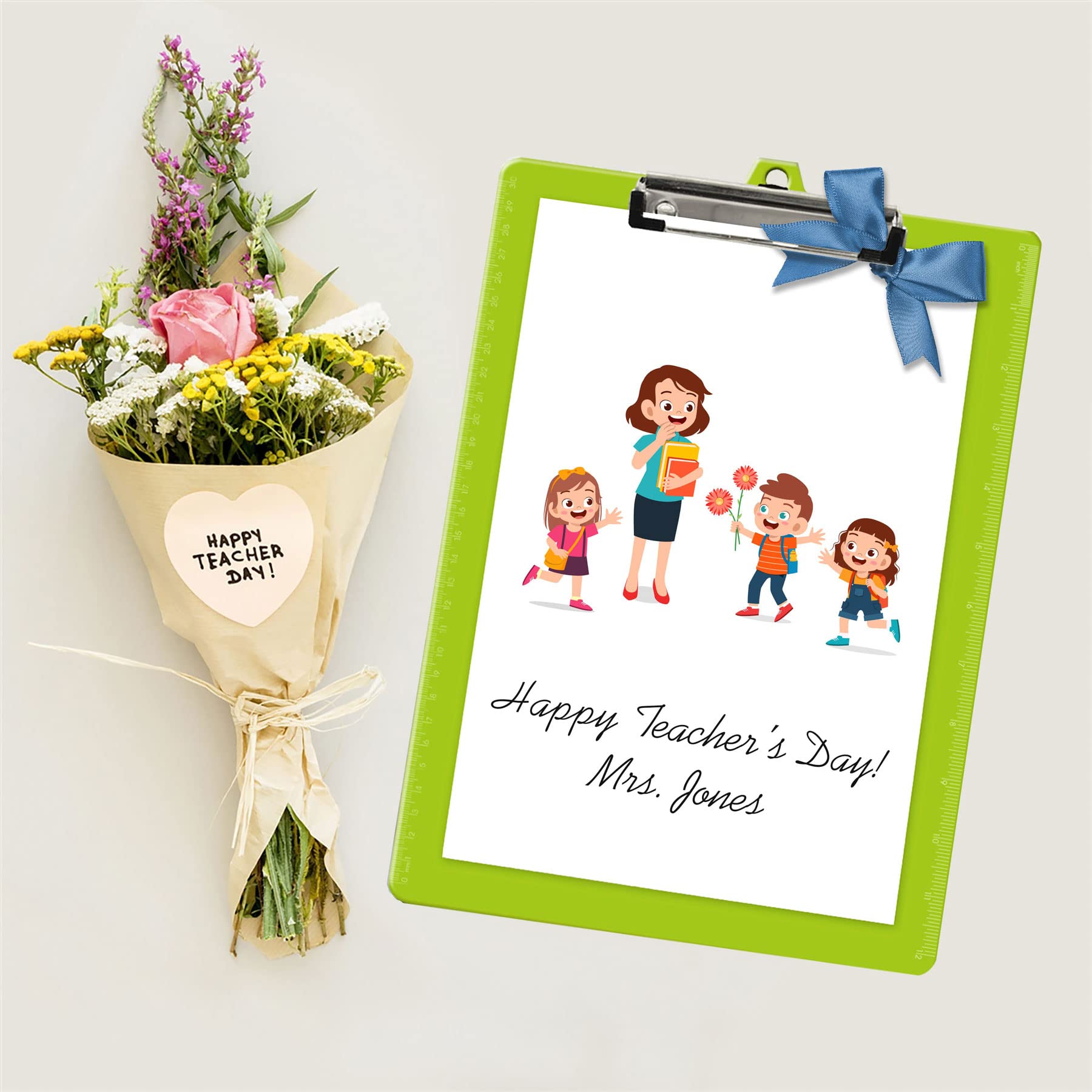 Acrimet Confezione da 3 Cartelline Formato Lettera A4 (34 x 24 cm) con Clip a Basso Profilo e Righelli Laterali, Plastica Resistente per Ufficio, Scuola, Uso Domestico - Colore Verde Acceso