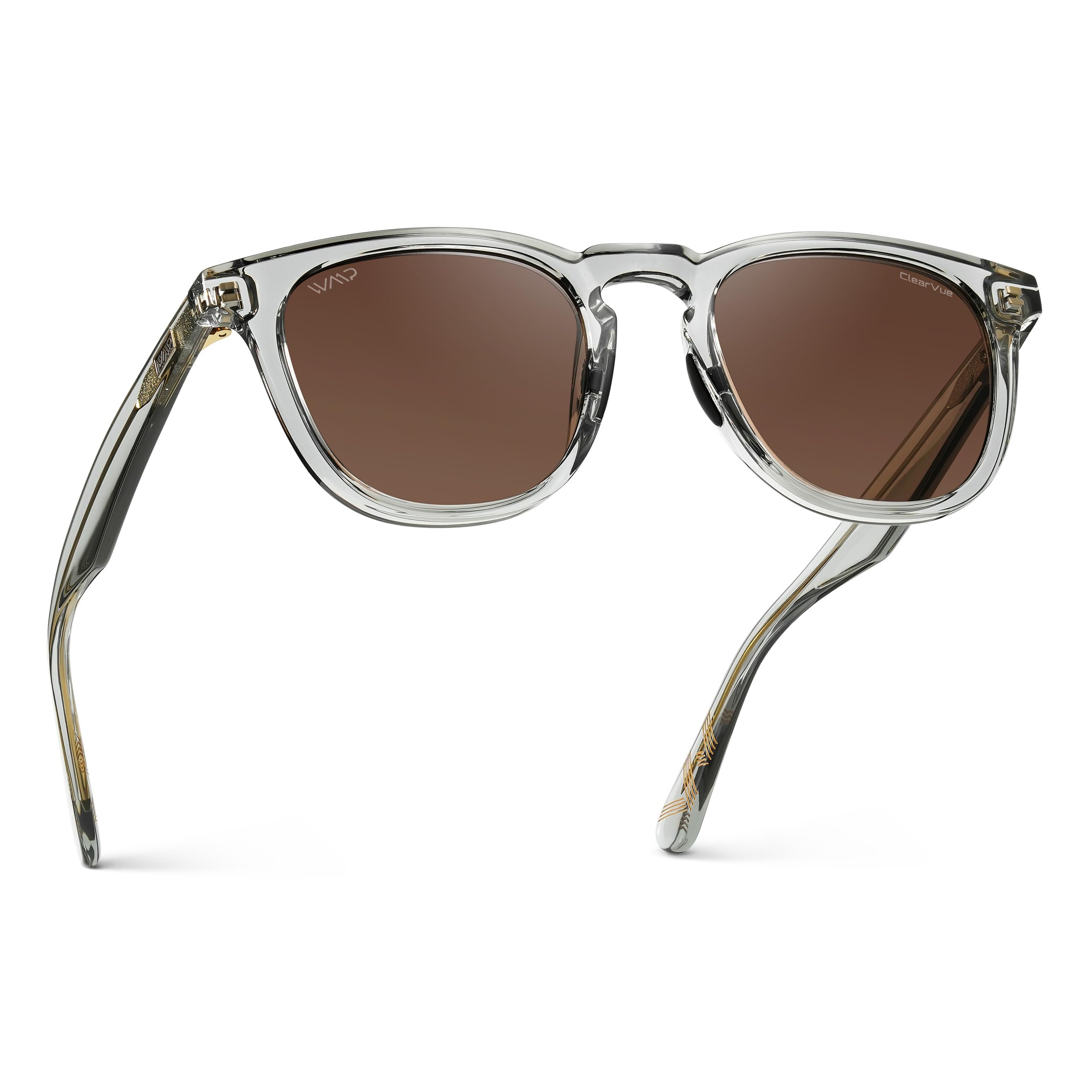 WearMe Pro WMP Eyewear Round Polarized Sport Sunglasses