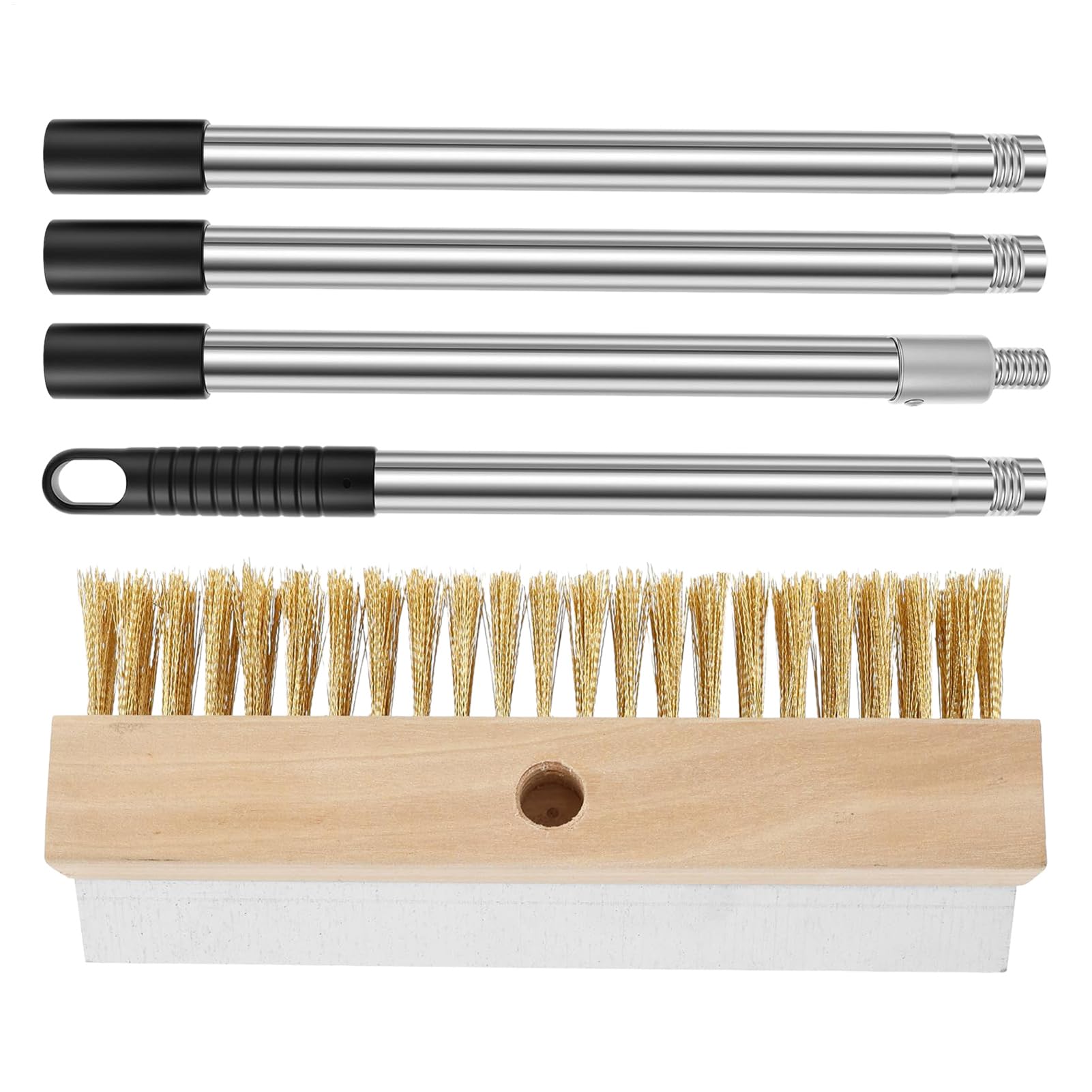 Cepillo Limpiador para Horno Herramienta De Limpieza Para Barbacoa Y | Cepillo Limpiador para Parrilla 149 cm para Casa Cocina Restaurante Barbacoa