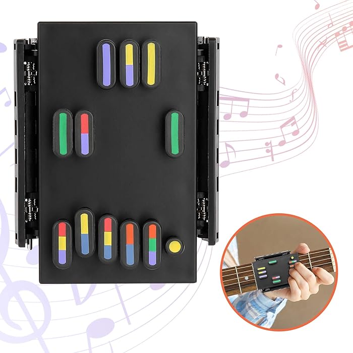 Buy Lovne Guitar Chord Tool, Beginner OneKey Chord Guitar Learning