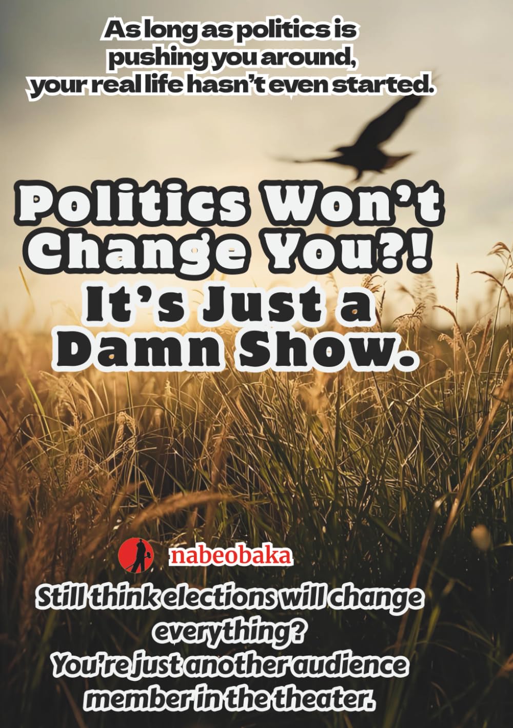 Politics Won’t Change You?! It’s Just a Damn Show. (The Common Sense of Fools)