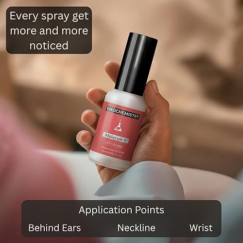 Miniatura 5 de Feromonas para atraer mujeres para hombres (Molécula X) Colonia - Fórmula de feromonas humanas atrevidas y extrafuertes 1.0 fl oz