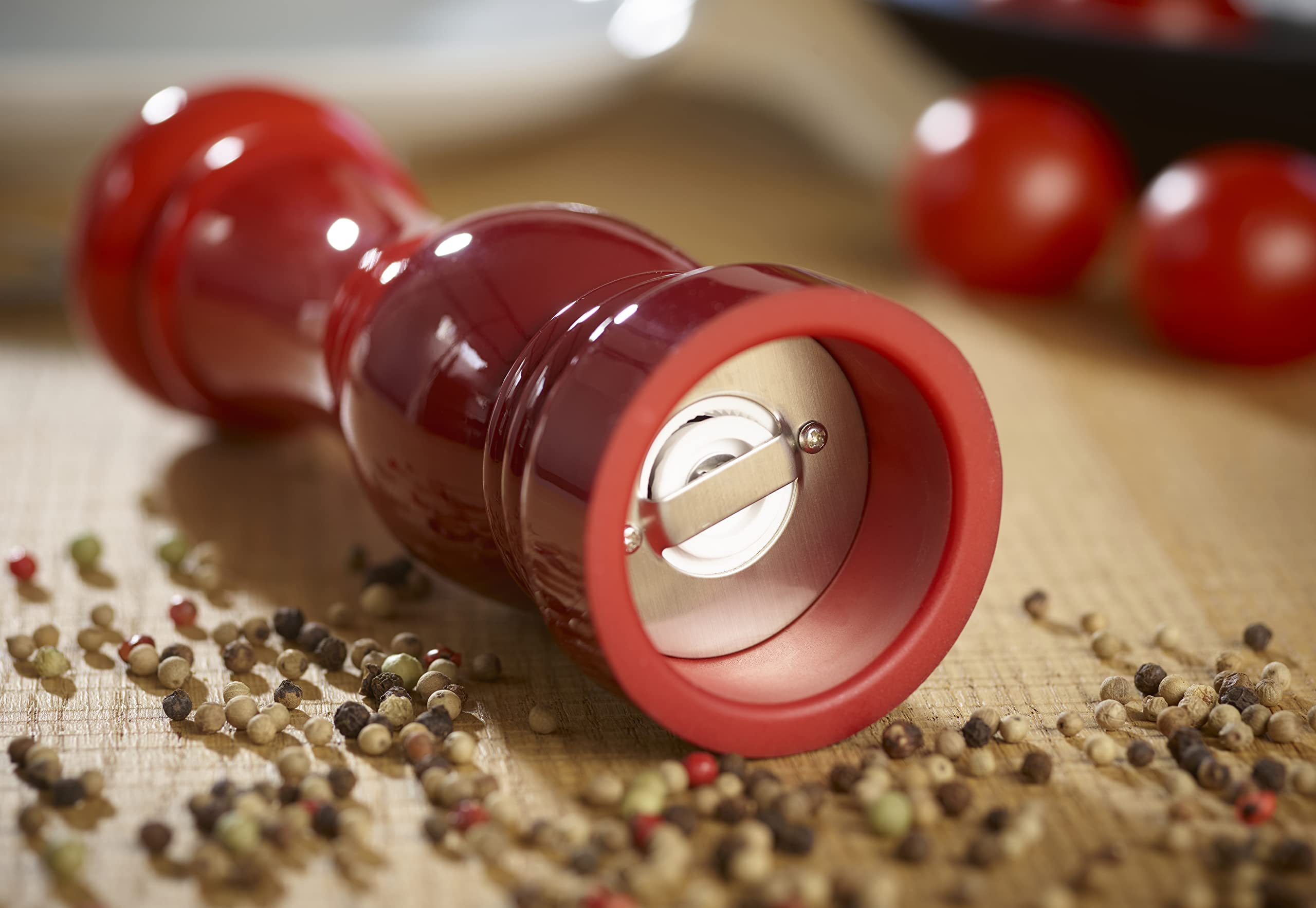 Macinino Per Peperoncino In Acciaio Inox - Con Meccanismo Ceramica Regolabile, Anche Per Spezie