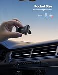 Lamicall Car Phone Holder, Air Vent Clip Mount - Universal Cell Phone Stand Holder Hand Free Cradle, for iPhone 17 16 15 Pro14 13 12 Pro Max Mini XS XR Plus SE, All 4.7-6.5'' Smartphone, Black