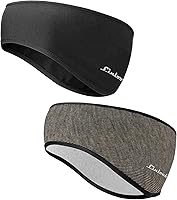 Vista 29 de Diadema calentadora de orejas de invierno para mujeres y hombres, orejeras térmicas elásticas de forro polar para correr, senderismo, esquí