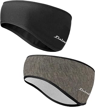 Winter Ear Warmer Headband for Women and Men - Fleece Stretchy Thermal Ear Muffs for Running Hiking Ski Cycling Jogging