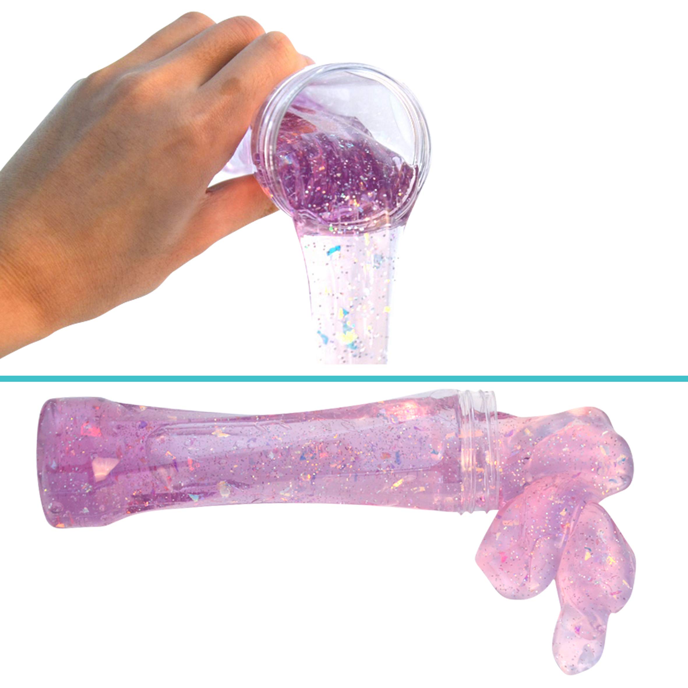 Parteet Non Toxic Coloured Medium Size Designer Shimmery Beats Crystal Colorful Sparkling Glittery Slime DIY Magic Clay Crystal Mud Putty Toy for Kids(Pack of 2)(Assorted Colored) (B08YF4HJ96) Amazon Price History, Amazon Price Tracker