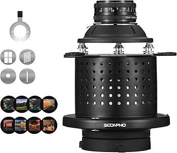 Amazon | SOONPHO コニカルスヌート 円錐型 光学スヌート ストロボ Amazon | SOONPHO コニカルスヌート 円錐型 光学スヌート ストロボ