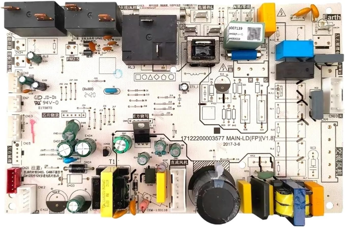 for air Conditioner 2-3P Fixed Frequency Cylindrical Cabinet Machine Motherboard Computer Board KFR-51L/DY-YA400