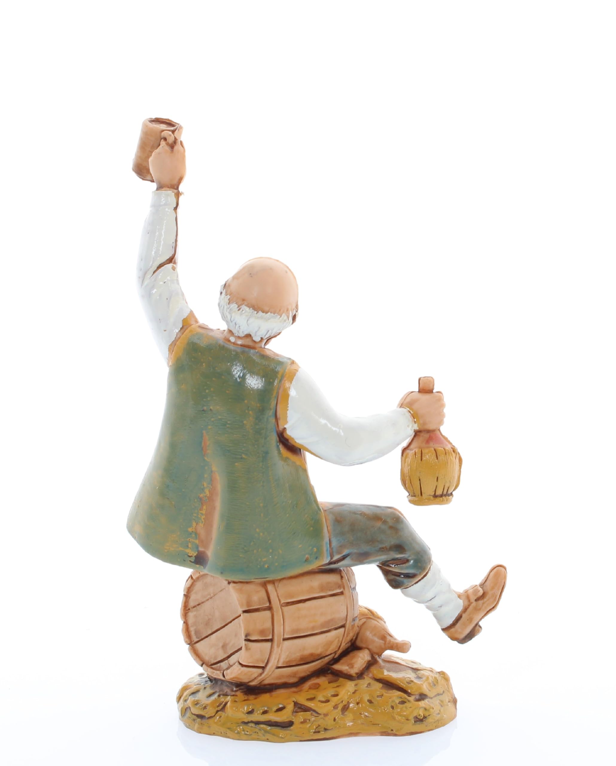 Moranduzzo Figurine Pêcheur Pour Crèche 10cm - Fabriqué En Italie