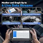 XTOOL D5S OBD2 Scanner V2.0: Car Code Reader with 16+ Reset Services, FCA AutoAuth, CAN FD, Lifetime Free Updates, ABS/SRS/Engine/Transmission Diagnostic Scan Tool, EPB, BMS, DPF, Crank Sensor Relearn