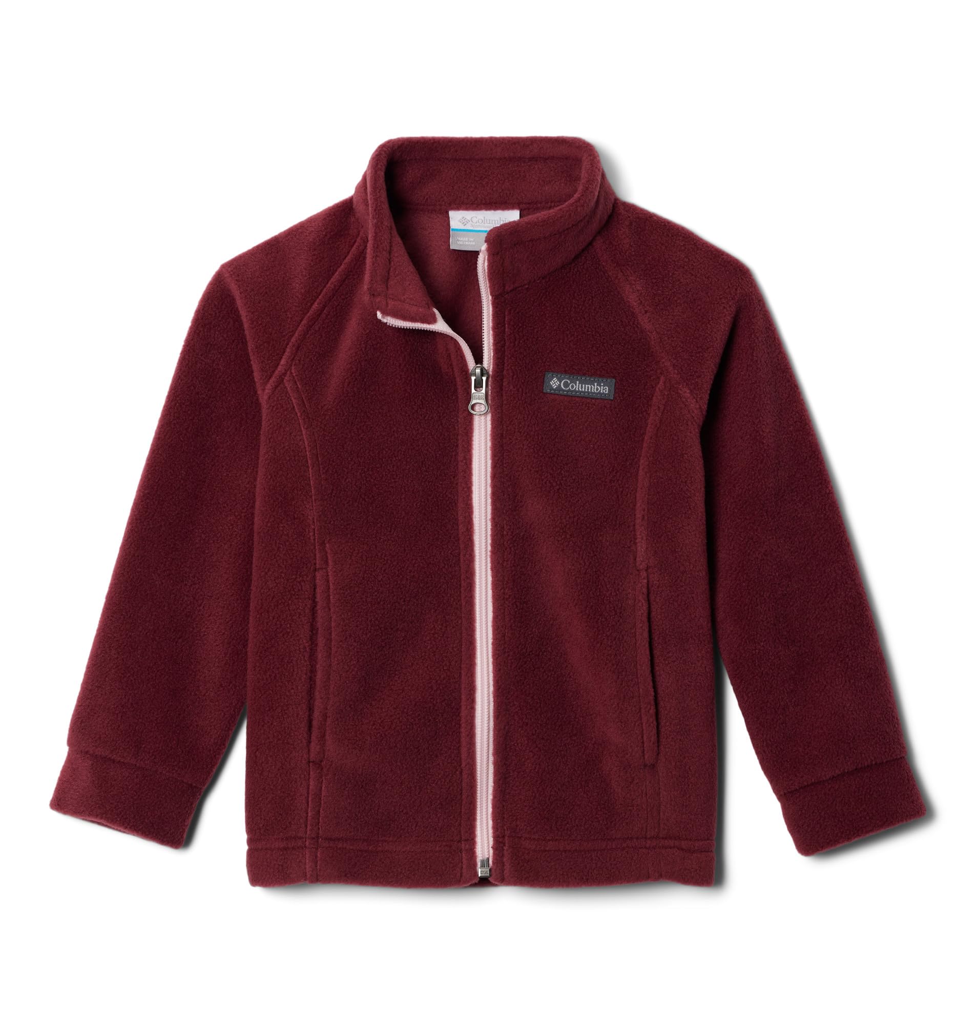 Columbia Youth Benton Springs Fleece Jacket, Rich Wine, 4T