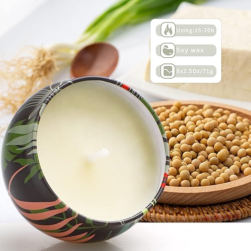 Miniatura 4 de Velas de regalo para mujeres, paquete de 8 velas de aromaterapia, juego de regalo de velas perfumadas para mujeres, velas perfumadas para el hogar,