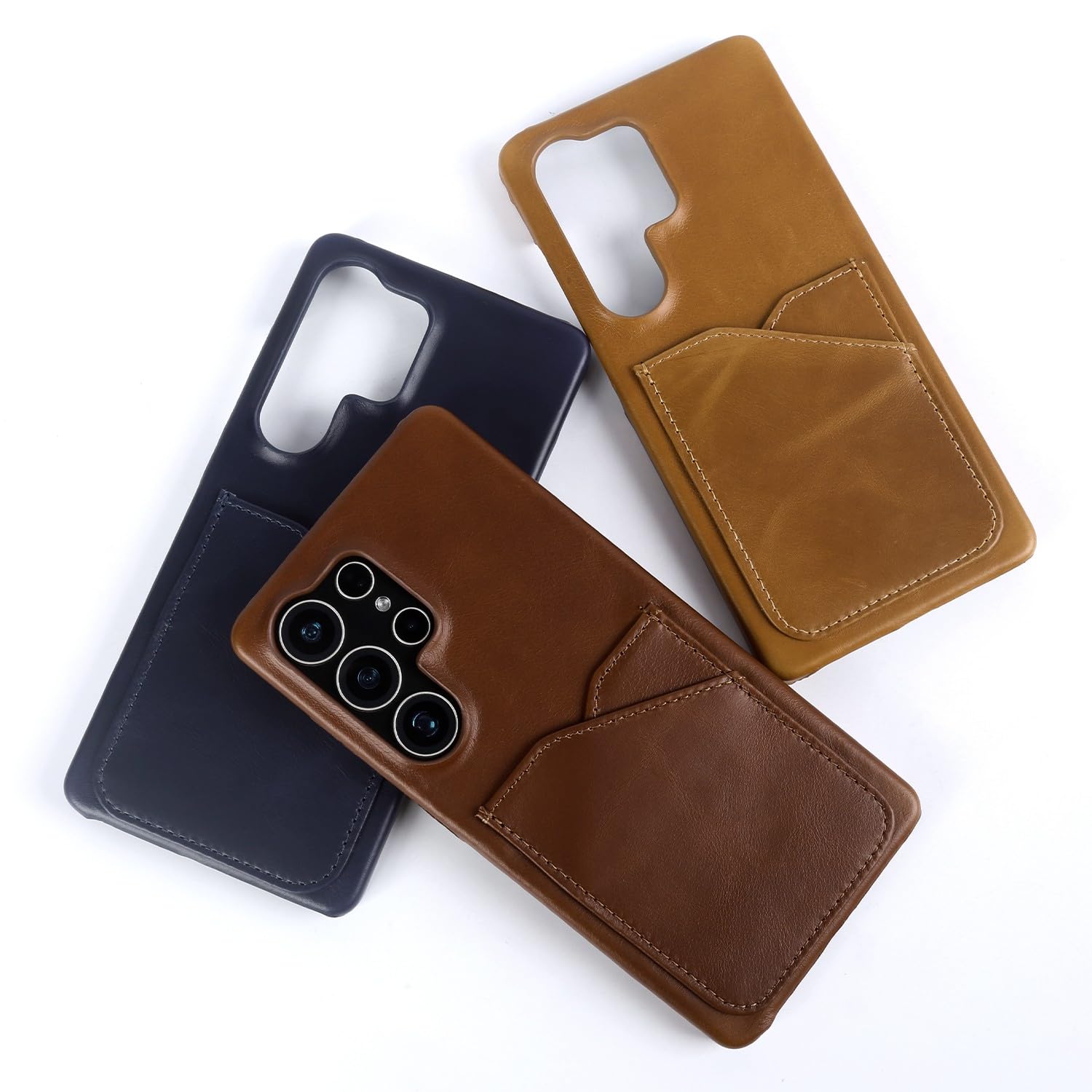 Amazon.co.jp: RNOZX Galaxy S21用 カードスロットレザーケース