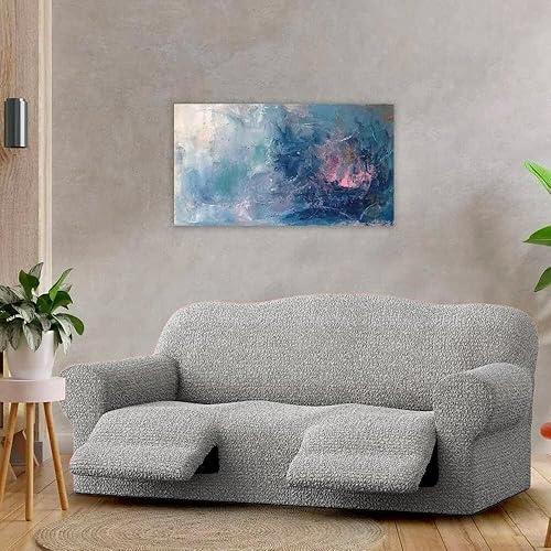 Miniatura 6 de PAULATO BY GA.I.CO. Funda para sofá reclinable, funda para sofá reclinable, funda de tela de poliéster suave, protector de muebles elástico de