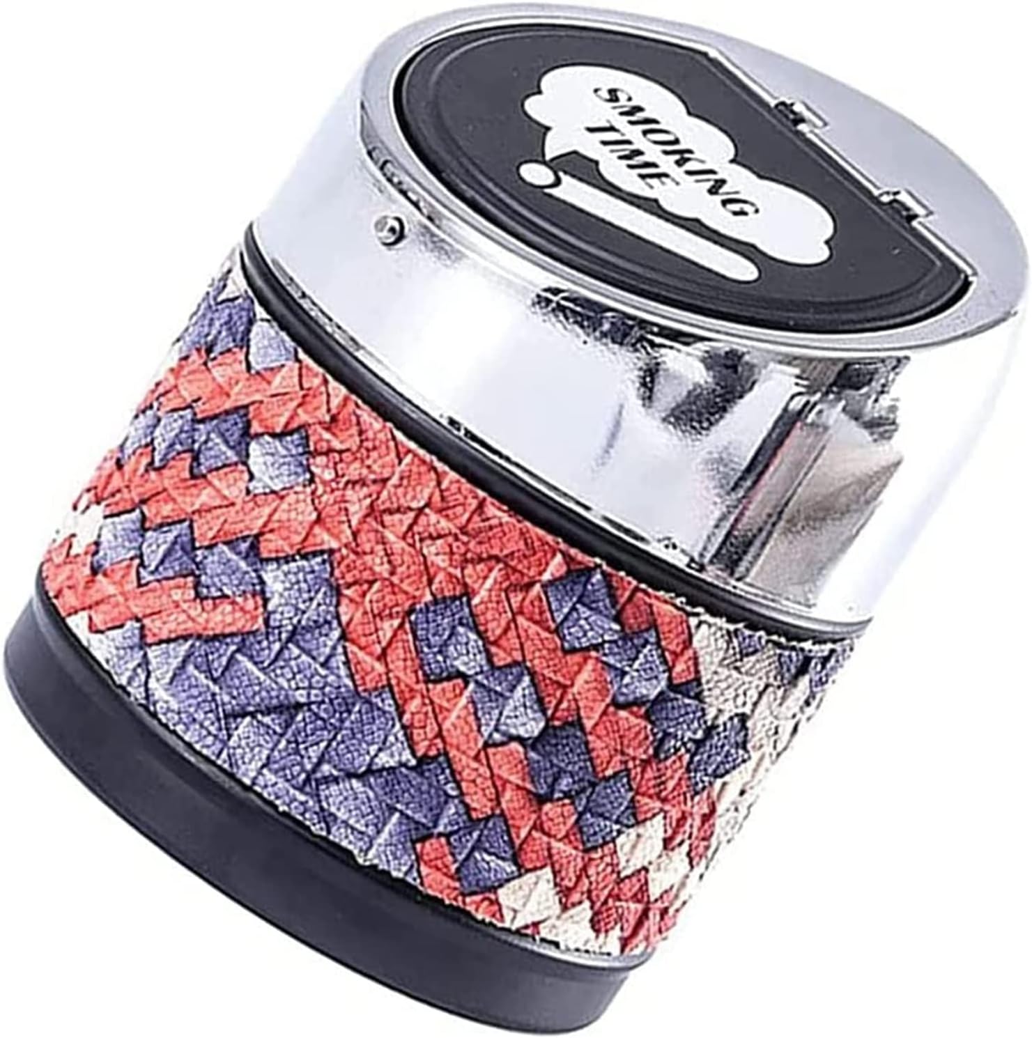 Car Ashtray, Portable Ashtray for Car, Detachable Stainless Steel Smokeless Ashtray, Indoor Available for Car, Home, Office and Travel
