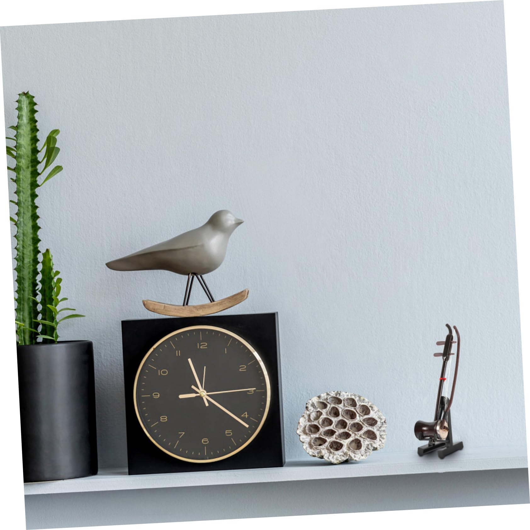 Garneck Figura de Erhu Miniatura de Madera, Adorno Realista y Elegante para Embellecimiento del Hogar, Juego de 1 Set Adecuado para Colección