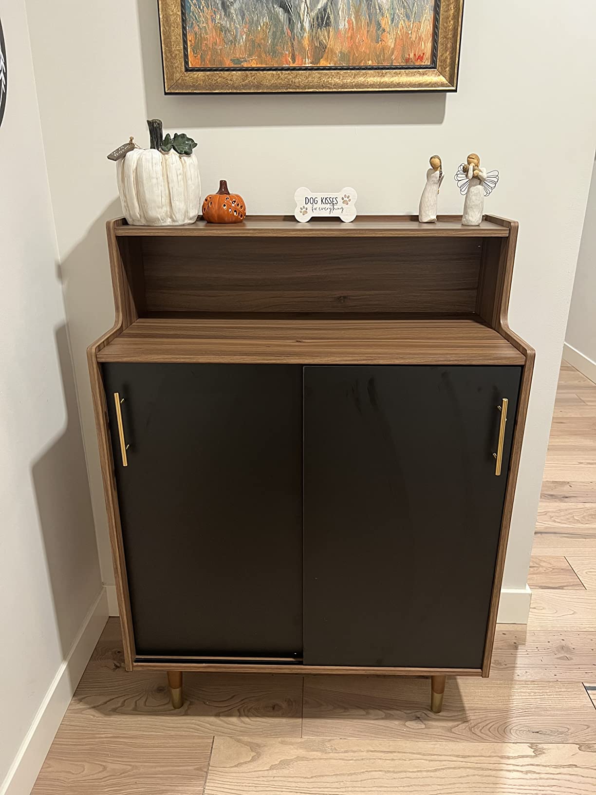 29/mo Finance Mecor Shoe Rack Storage 2Door Shoebox