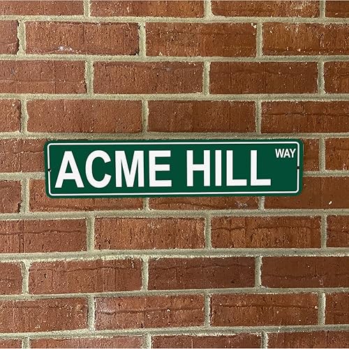 Vista 263 de Ohio Mountains Pick Your Mountain Compatible/repuesto para Ballards Hill United States Mountain Aluminio Metal Tin Street Sign Style decoración