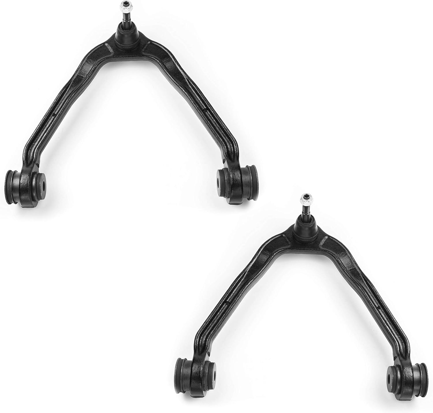K80942 2PCS Front Suspension Kit-2 Upper Control Arm Ball Joint Assembly Compatible with Chevrolet Express GMC Savana Silverado Suburban 1500 Tahoe Yukon, Cadillac Escalade