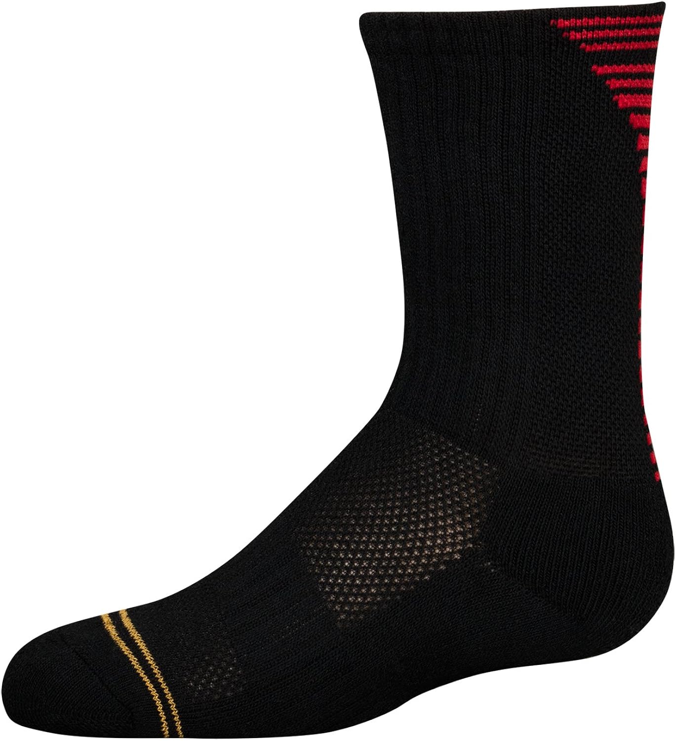 Gold Toe Boys' Ultra Tec Back Stripe Crew, 5-Pair: Clothing, Shoes & Jewelry