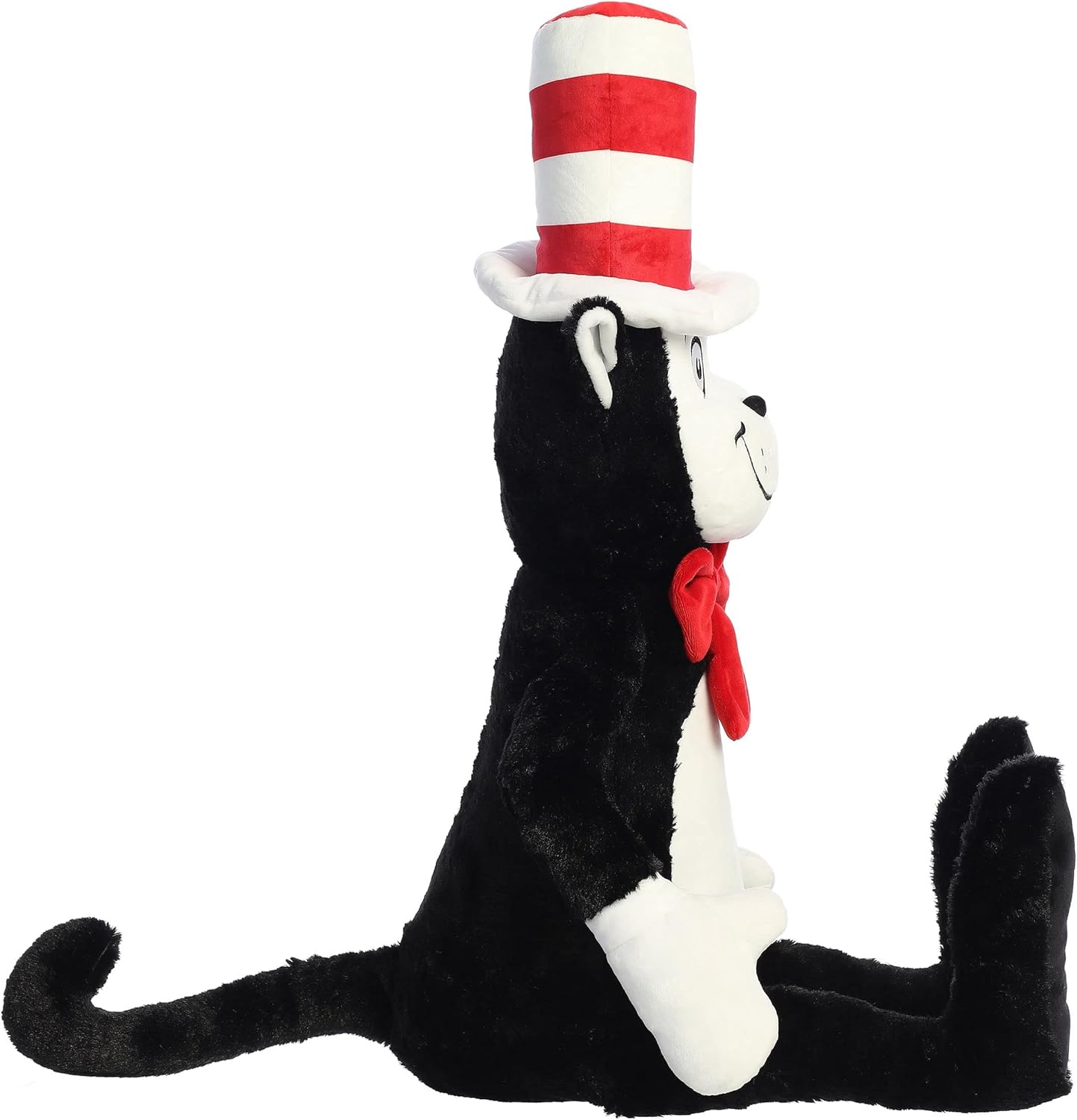 Aurora® Whimsical Dr. Seuss™ Jumbo Cat in The Hat Stuffed Animal - Officially Licensed Plush for Imaginative Play - Perfect for Kids and Adults - Multicolor 37.5 Inches