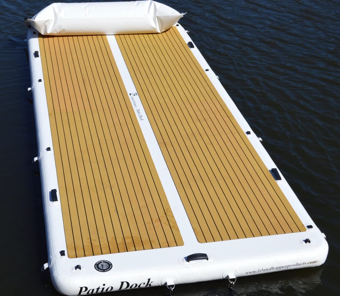 $45/mo - Finance Island Hopper Patio Dock 15 Foot Inflatable Swimming ...